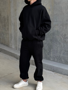 bespoke trackies - vanta black
