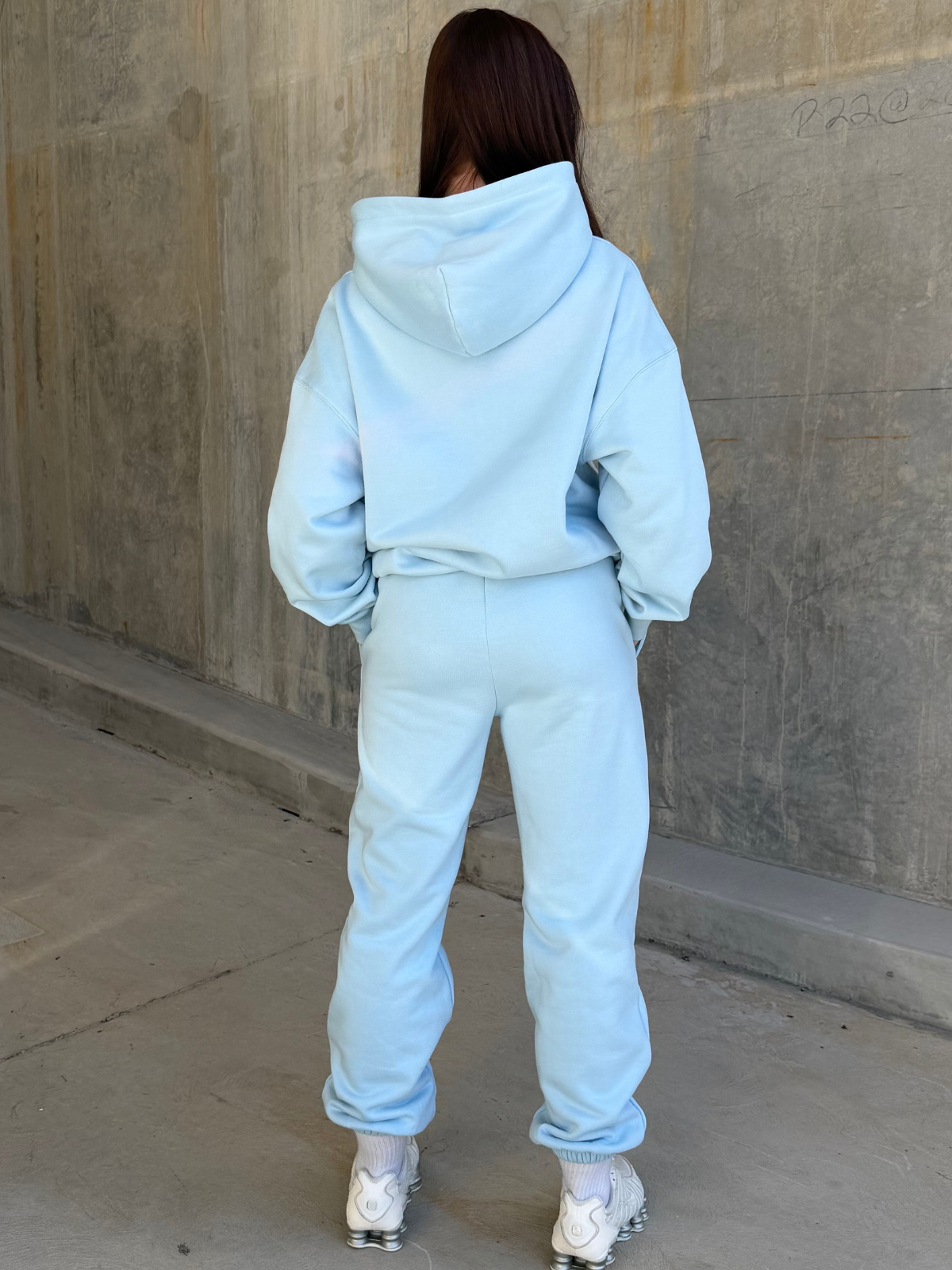 bespoke trackies - glacier blue