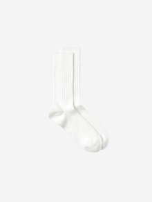bespoke socks - white