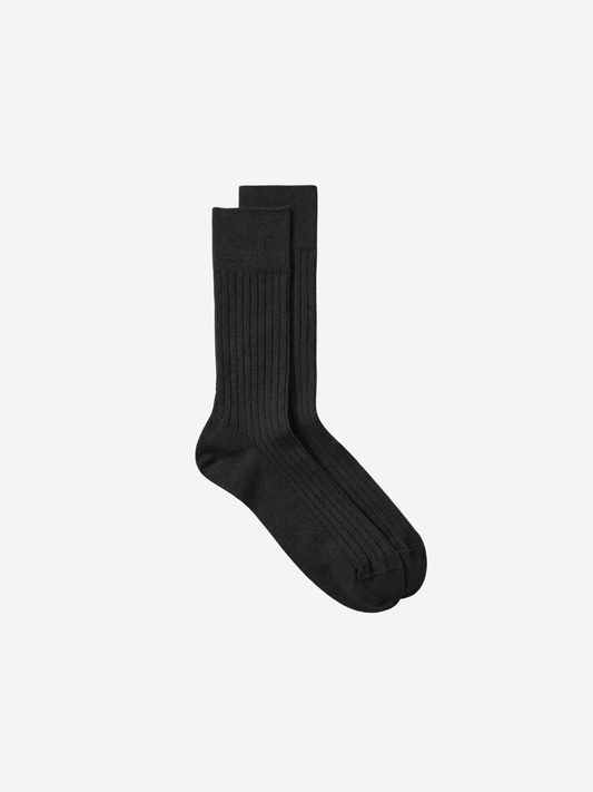bespoke socks - vanta black